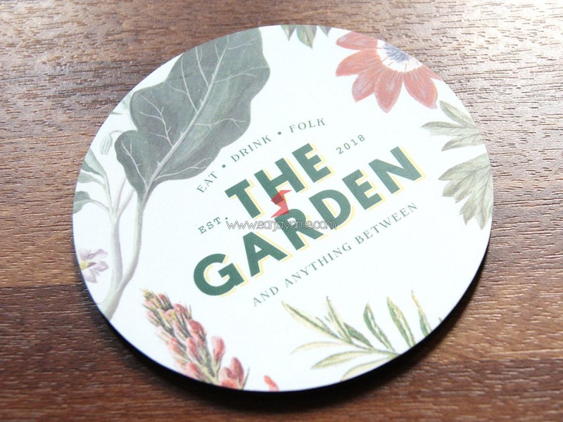 Cetak Tatakan Gelas Coaster The Garden