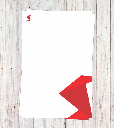 Cetak Kop Surat ukuran FOLIO